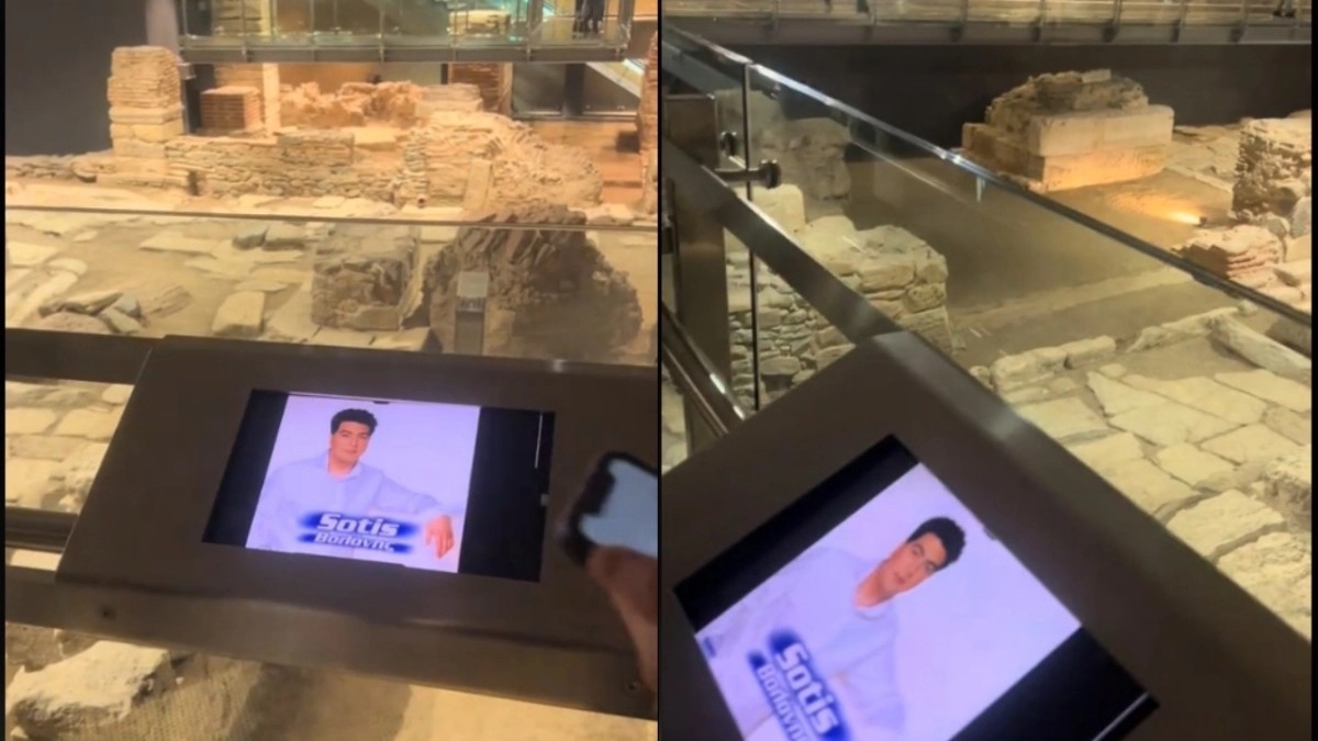 Μετρό Θεσσαλονίκης: Έβαλε… Σώτη Βολάνη και προκάλεσε χαμό – Δείτε βίντεο