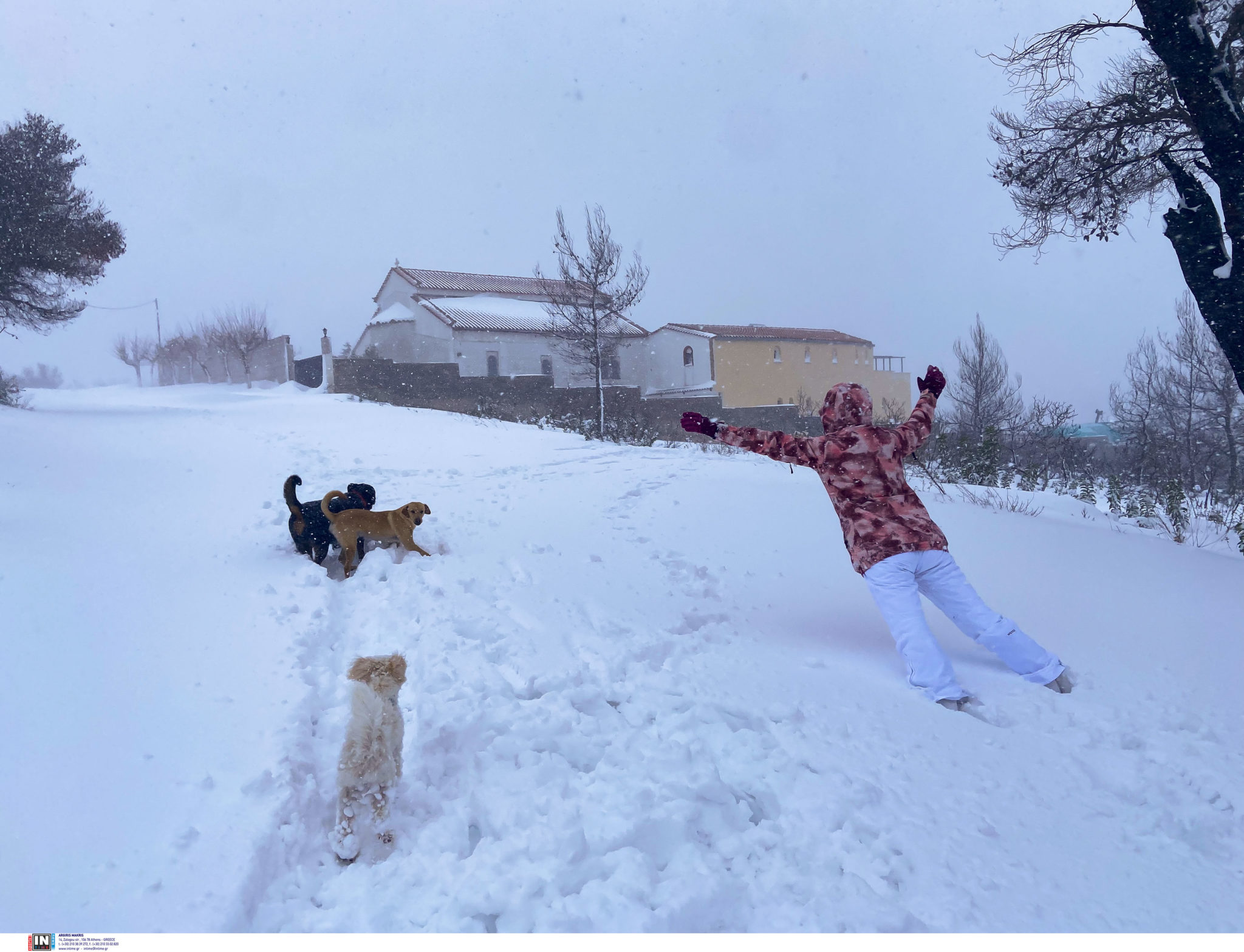 Κακοκαιρία χιόνια