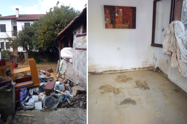 Πήλιο: Δεύτερα Χριστούγεννα στη λάσπη για οικογένεια από τον Πλατανιά – «Όλο το σπίτι μυρίζει υγρασία»