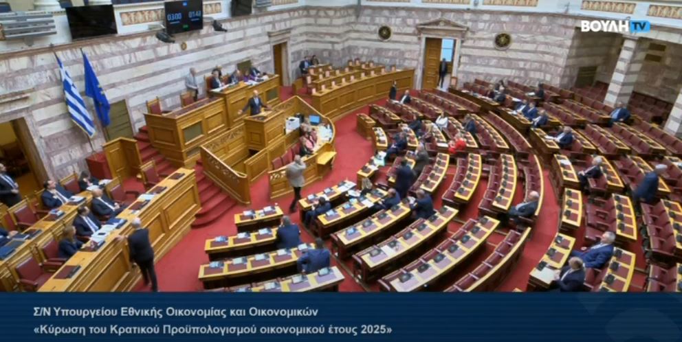 Βουλή: Ένταση μεταξύ Μπάρκα και Κουκουλόπουλου – «Ψυχραιμία, είναι η ώρα δύσκολη»