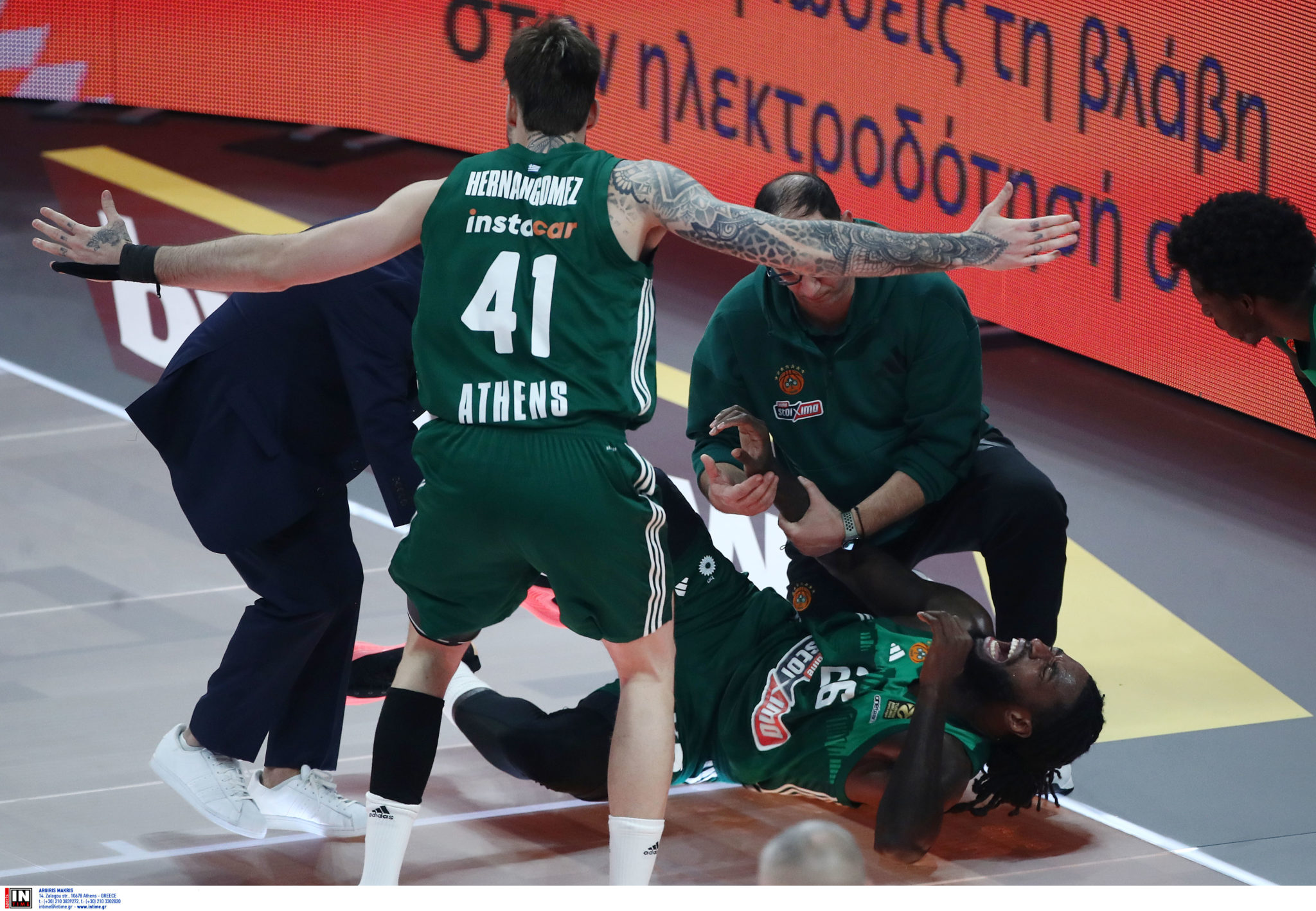 Τραυματισμός Ματίας Λεσόρ