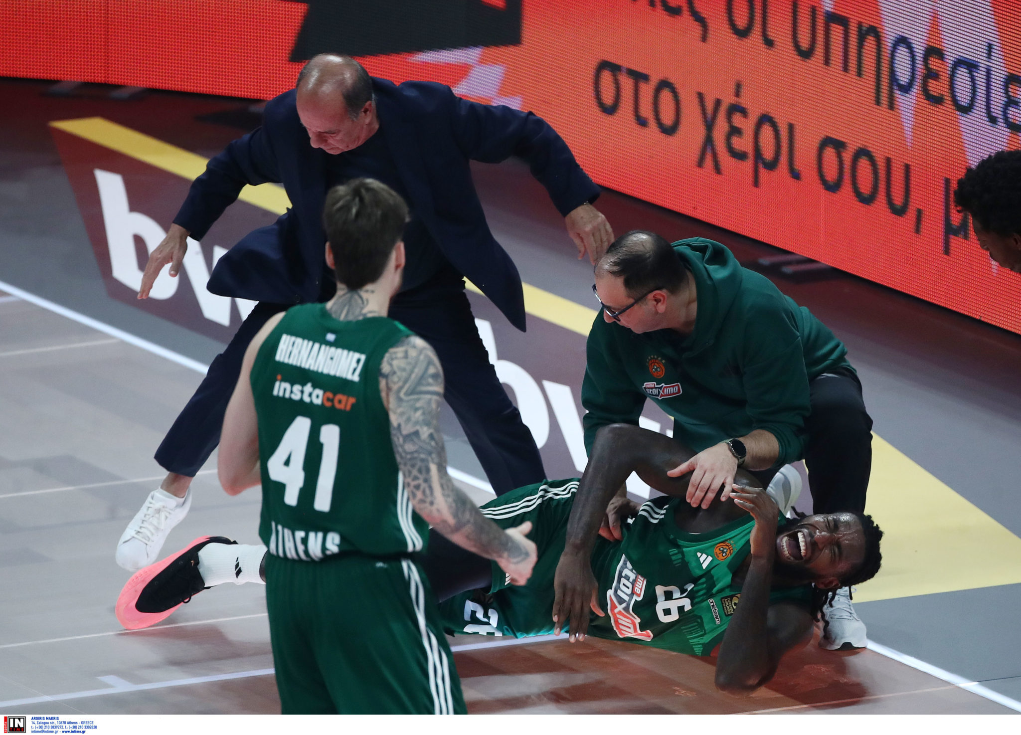 Τραυματισμός Ματίας Λεσόρ