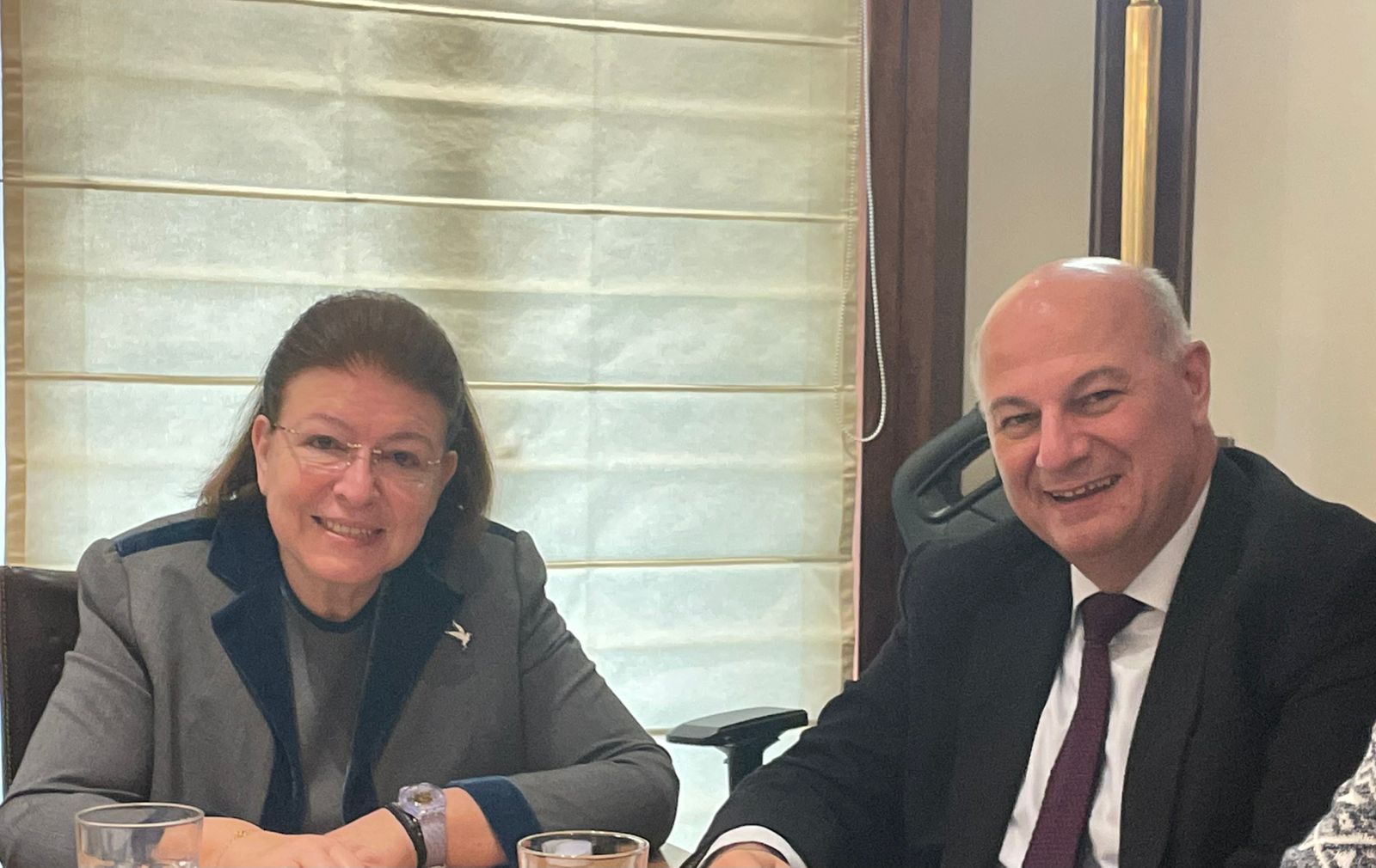 Συνάντηση εργασίας Μενδώνη - Τσιάρα