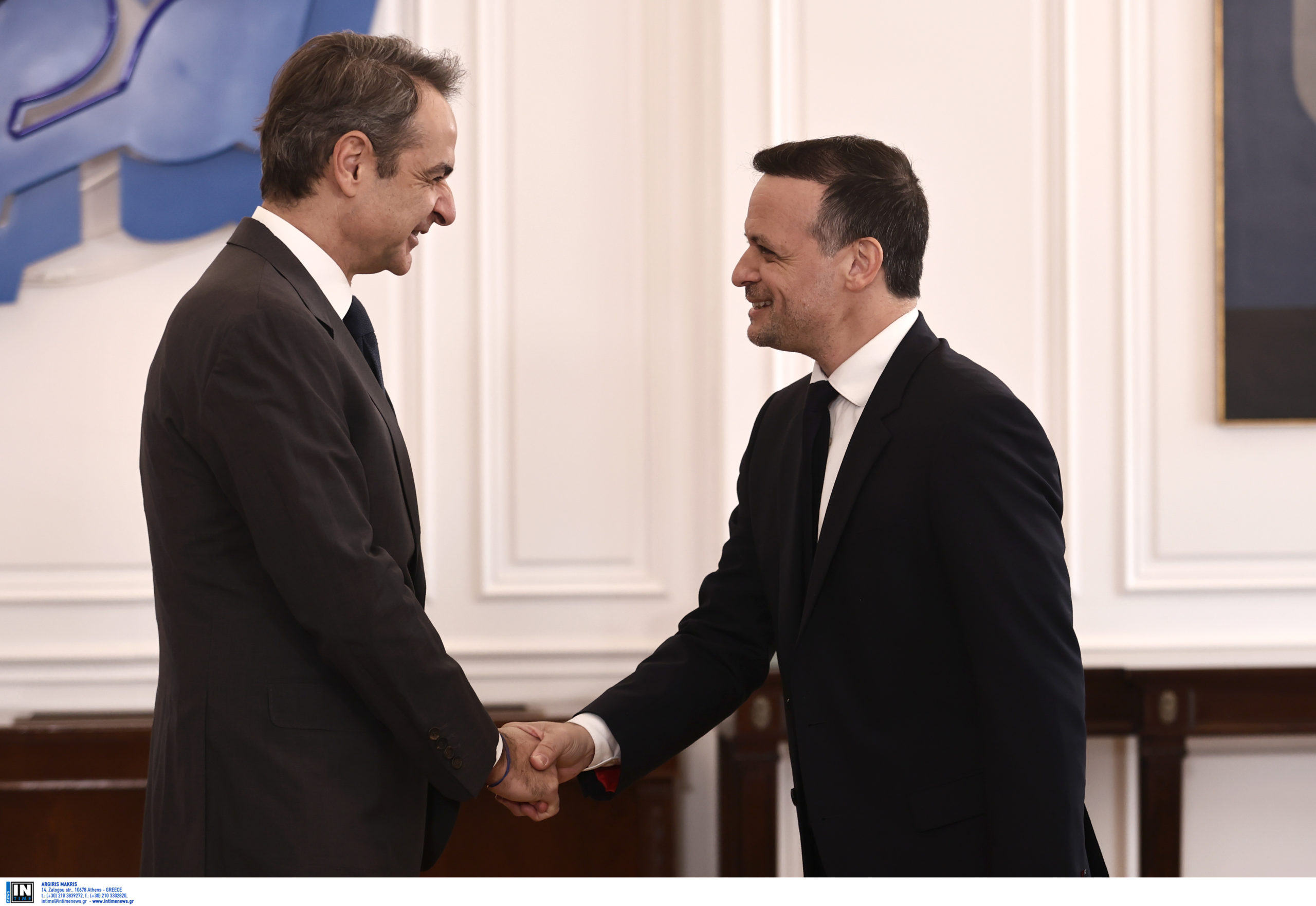 Κυριάκος Μητσοτάκης Χάρης Δούκας