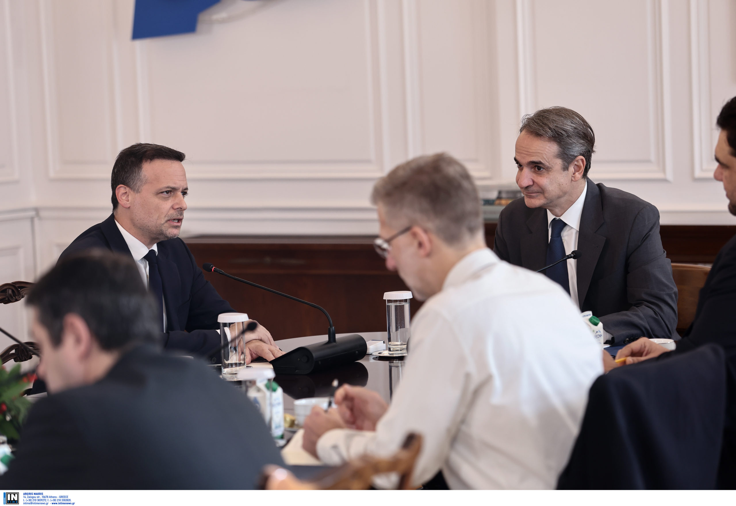 Κυριάκος Μητσοτάκης Χάρης Δούκας