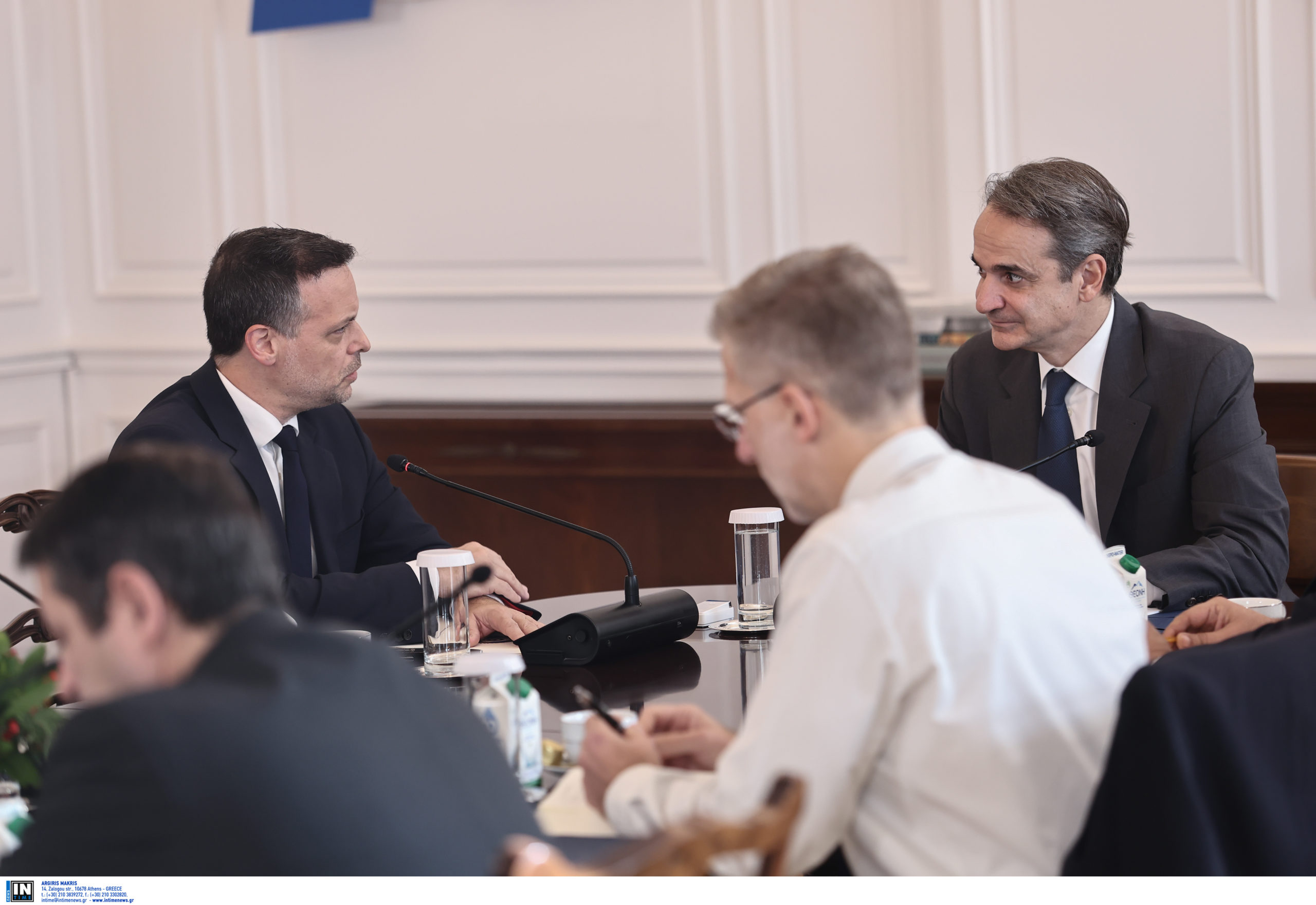 Κυριάκος Μητσοτάκης Χάρης Δούκας