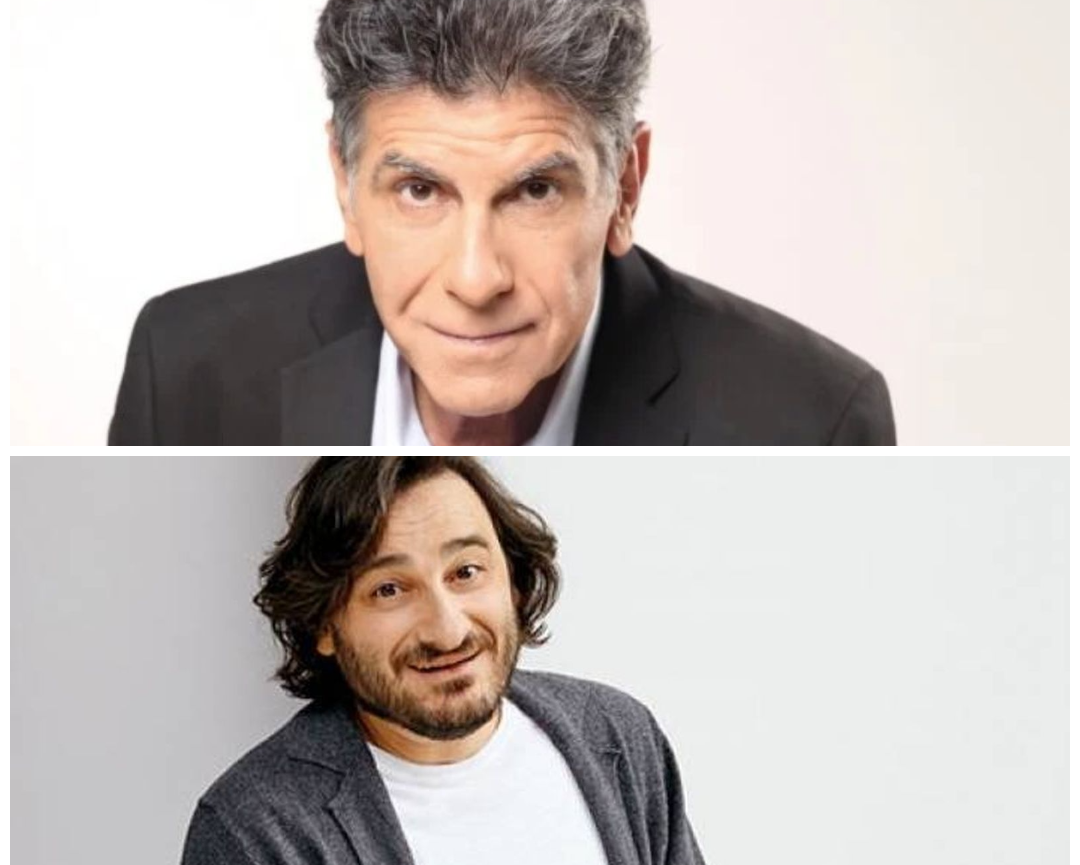 Γιάννης Μπέζος και Βασίλης Χαραλαμπόπουλος στο Τσαντίρι του Λάκη Λαζόπουλου