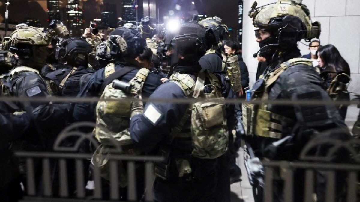 Νότια Κορέα αστυνομία