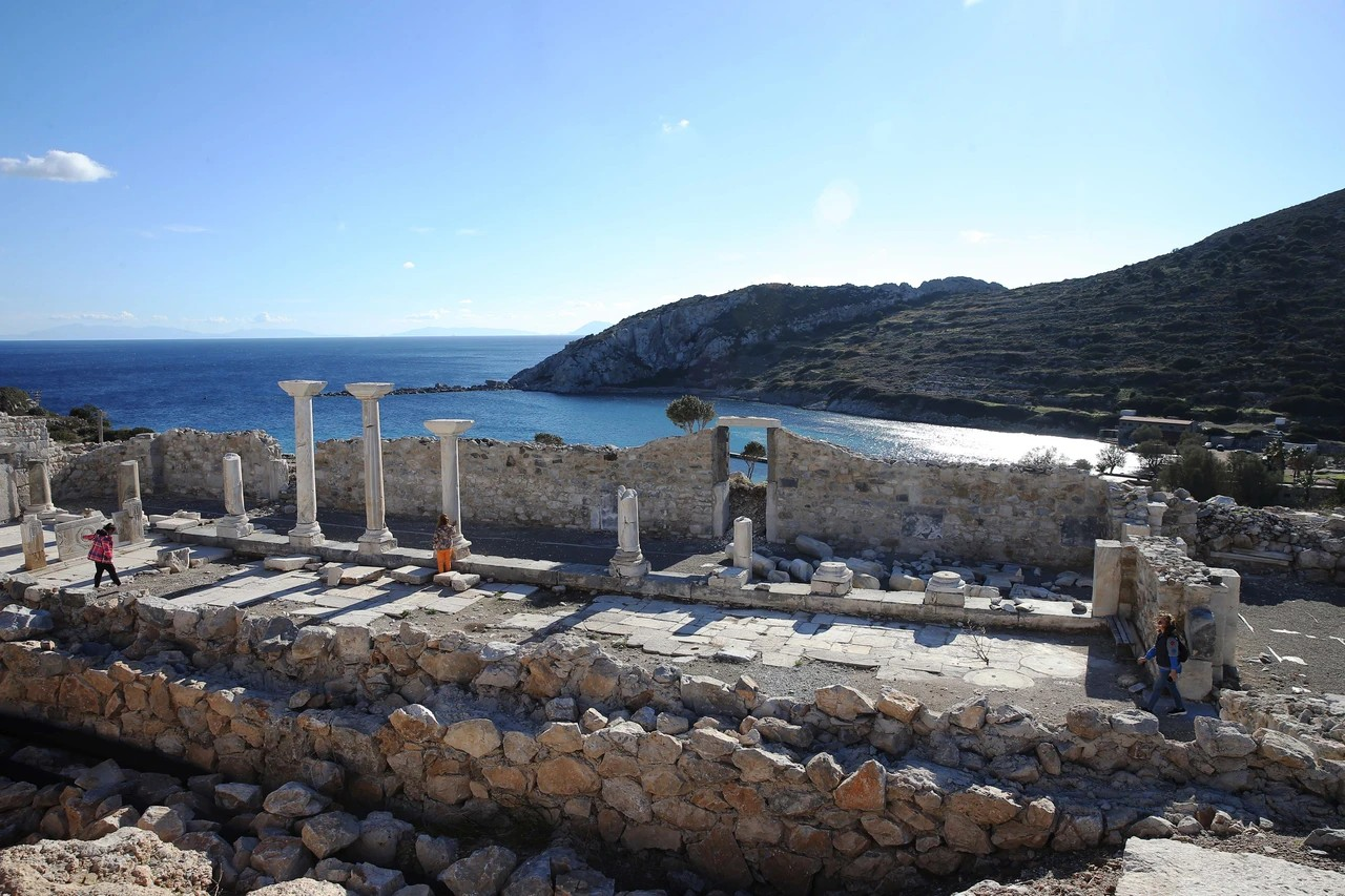 Κεντρικό σημείο των ανασκαφών, είναι η εκκλησία της πόλης.