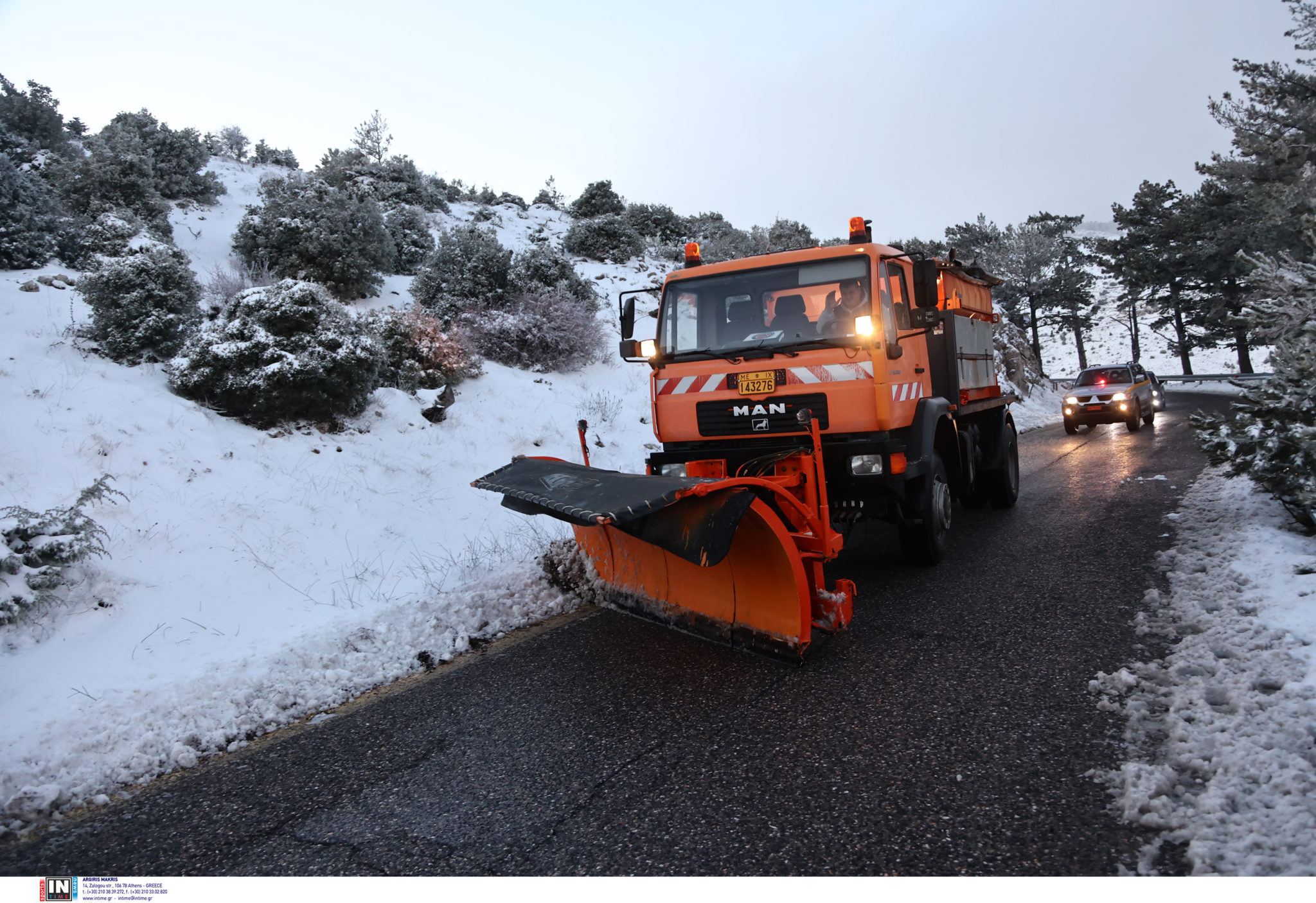 Πάρνηθα Χιόνια