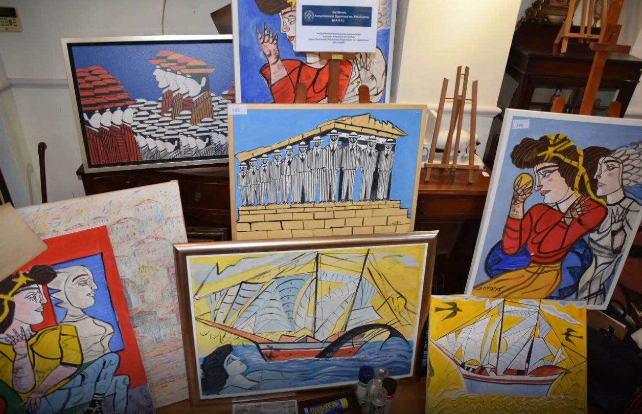 Θεσσαλονίκη: Απολογούνται οι τρεις κατηγορούμενοι για τα πλαστά έργα τέχνης