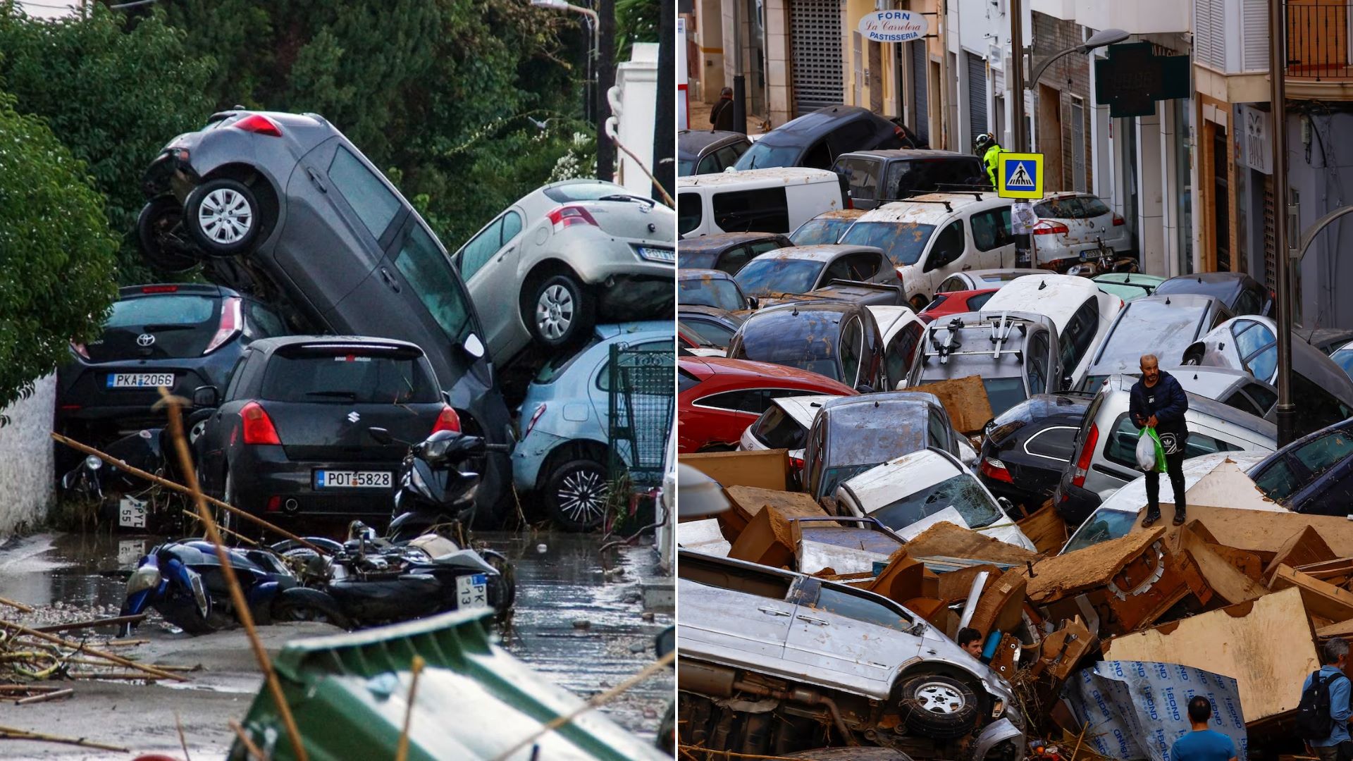 Λέκκας για κακοκαιρία Bora: «Η βροχή που έπεσε στην Ρόδο φτάνει το 75% του νερού που έπεσε στην Βαλένθια»