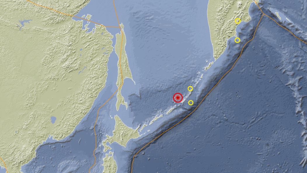 Σεισμός 6,6 Ρίχτερ στις Κουρίλες νήσους