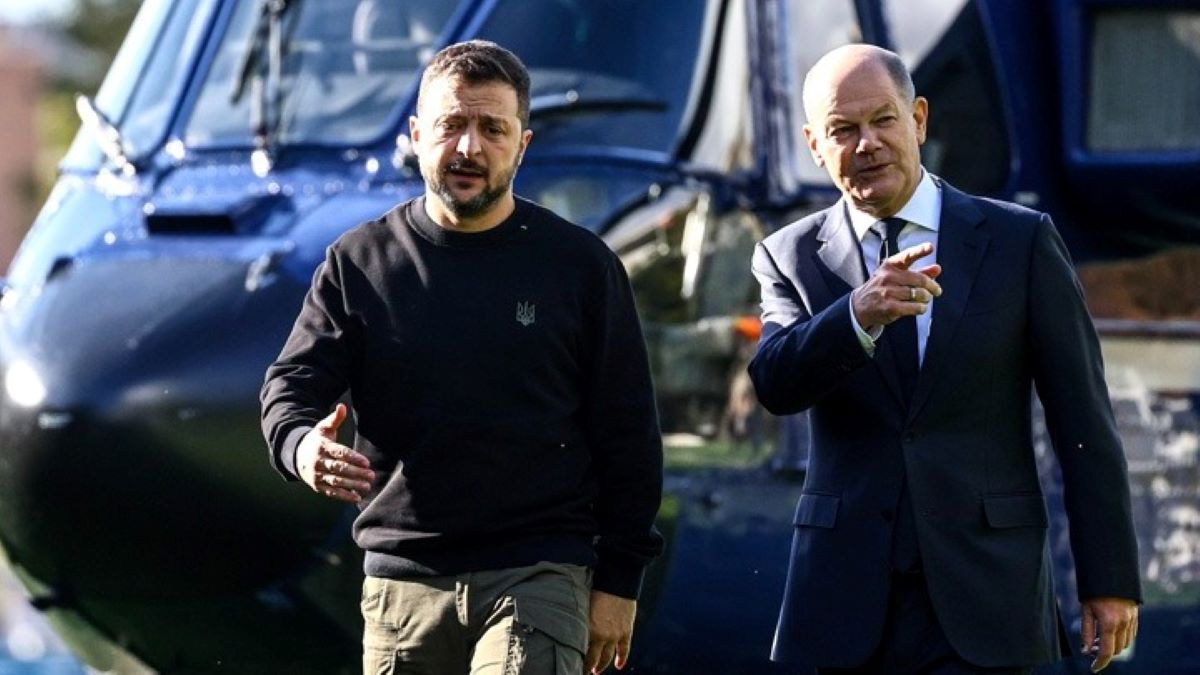 Όλαφ Σολτς Βολοντίμιρ Ζελένσκι