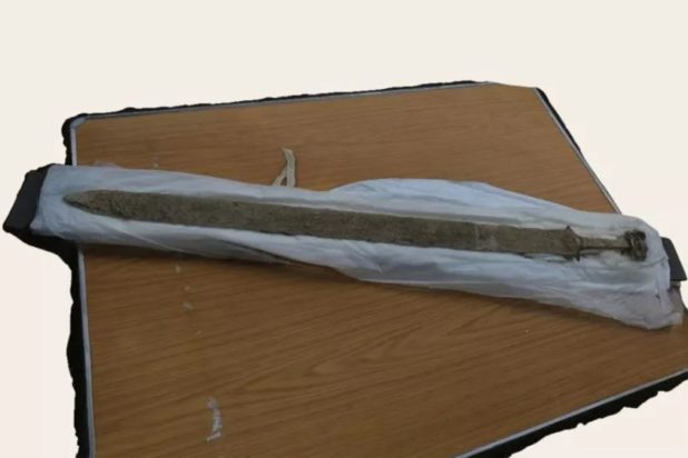 Τρισδιάστατη απεικόνιση του σπαθιού.