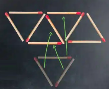 τεστ IQ τρίγωνα σπίρτα