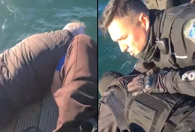 Θεσσαλονίκη Θερμαϊκός Ποδηλάτης διάσωση