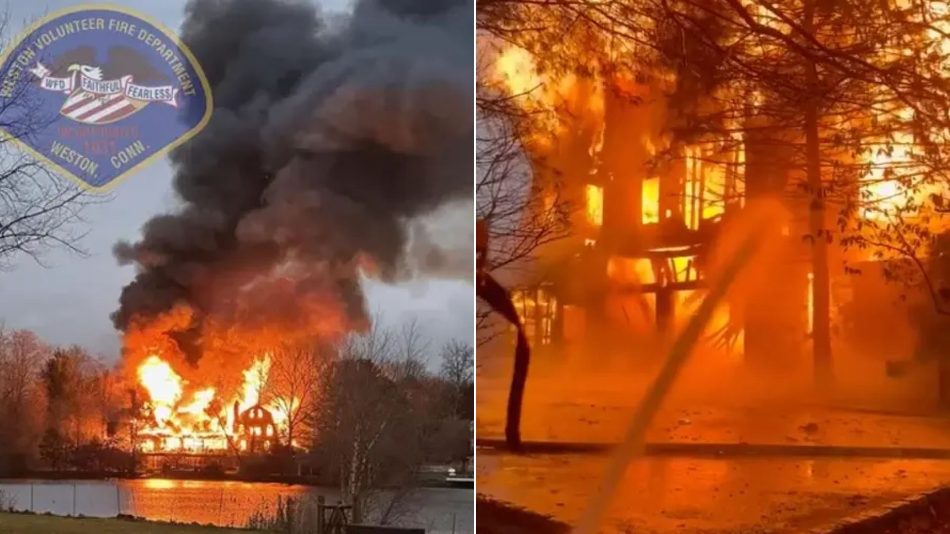 Έπαυλη αξίας 3 εκατ. δολαρίων τυλίχθηκε στις φλόγες – Τηγάνιζαν γαλοπούλα στο γκαράζ της οικίας – ΦΩΤΟ και ΒΙΝΤΕΟ