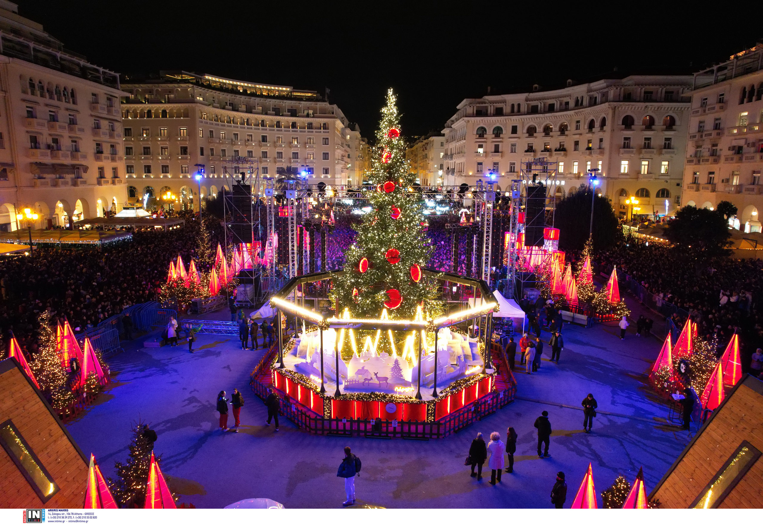 Θεσσαλονίκη: Αγορές της τελευταίας στιγμής, μελομακάρονα… Ντουμπάι και αυξημένες πληρότητες σε ξενοδοχεία, εστιατόρια και μπαρ