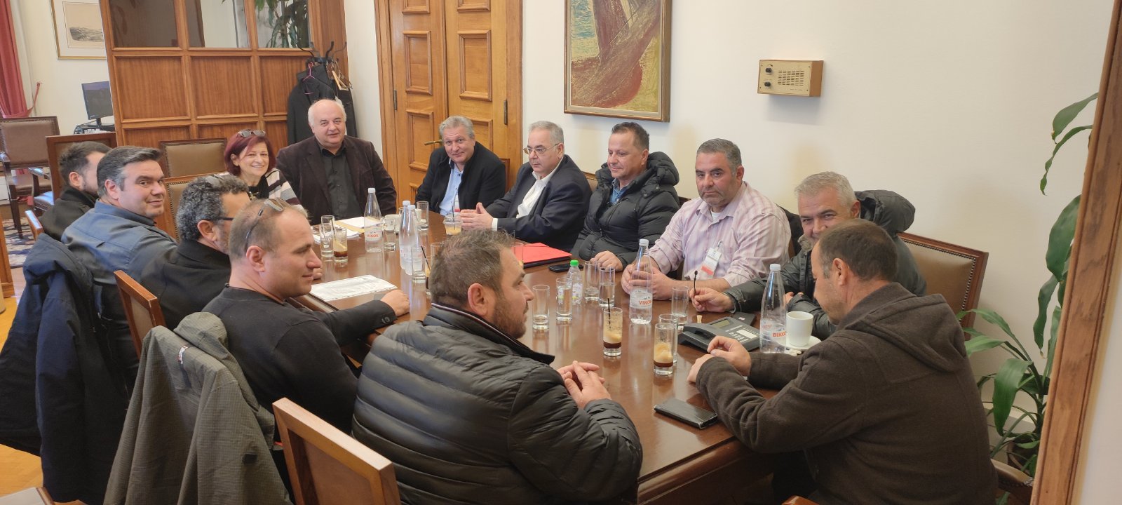 ΚΚΕ: Συνάντηση με τη συντονιστική επιτροπή αγροτών Κωπαΐδας