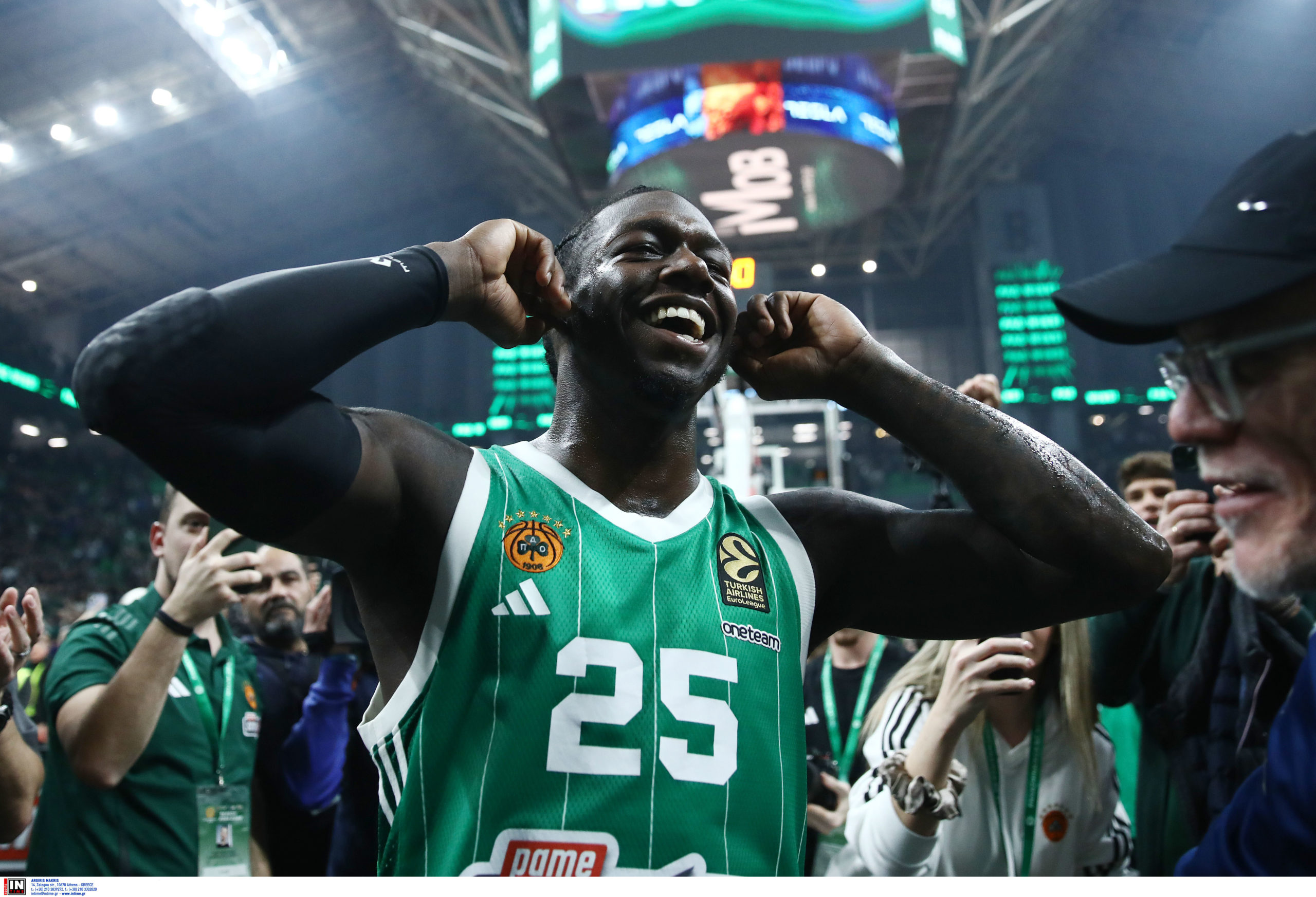 Παναθηναϊκός – Παρτιζάν 96-84: Πέμπτη σερί νίκη για το «τριφύλλι»