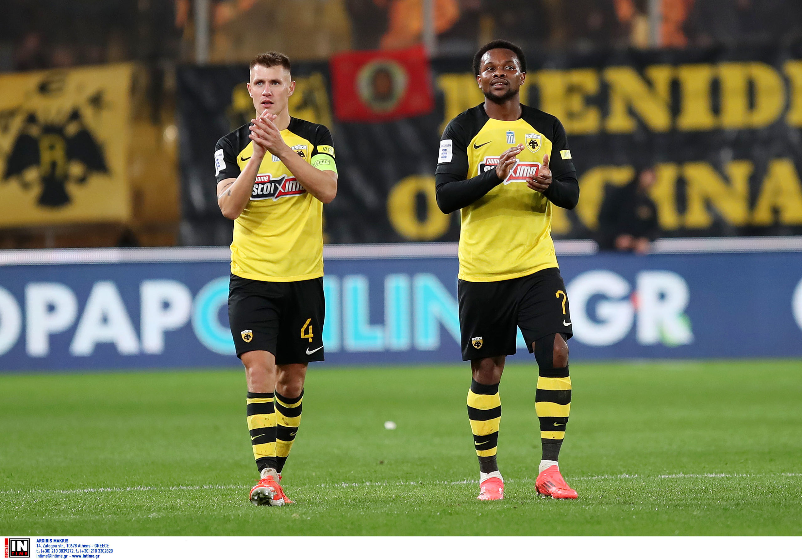 ΑΕΚ – Athens Kallithea 2-0: Μήτογλου και Λαμέλα υπέγραψαν τη νίκη της «Ένωσης»