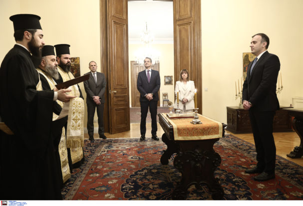 Ο Τάσος Χατζηβασιλείου ορκίστηκε υφυπουργός Εξωτερικών