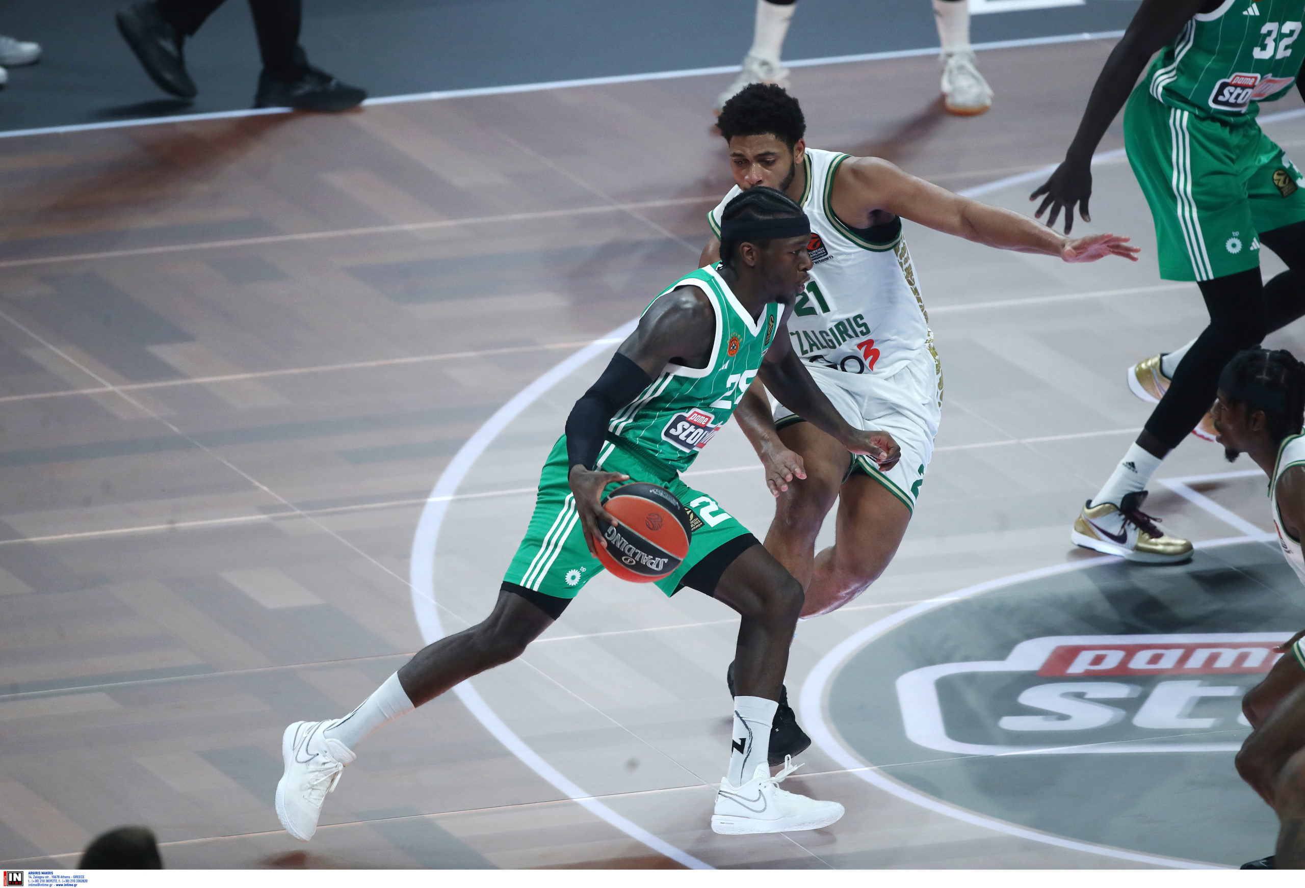 Παναθηναϊκός – Ζαλγκίρις: Μικροένταση στο ΟΑΚΑ με οπαδούς των Λιθουανών