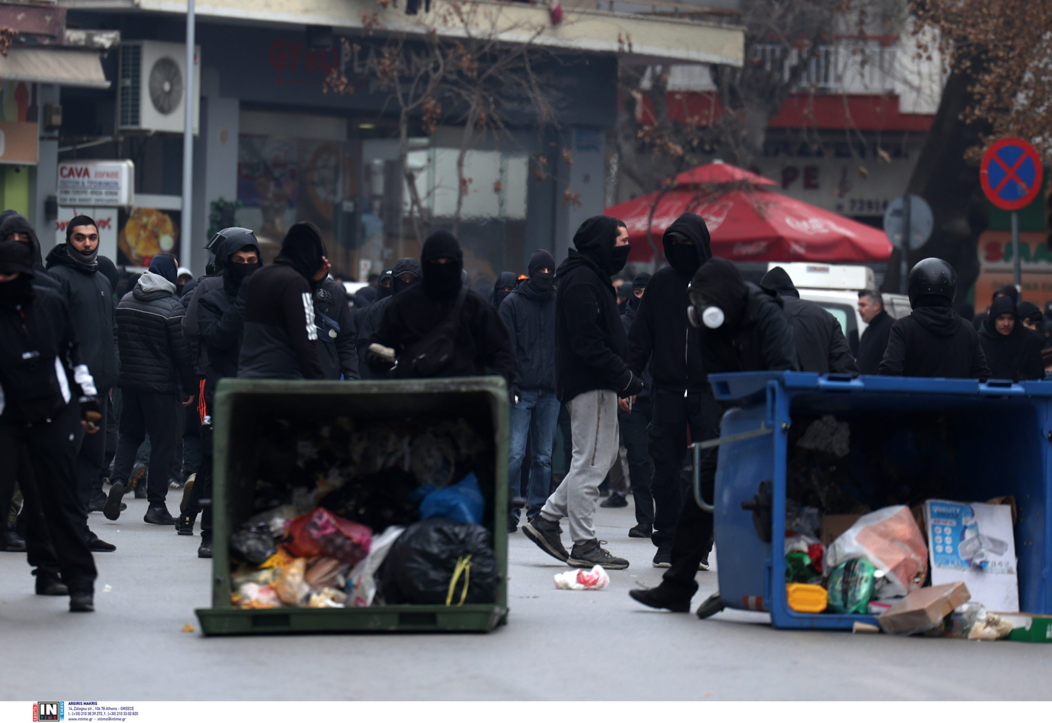 ΤΈμπη Θεσσαλονίκη Επεισόδια