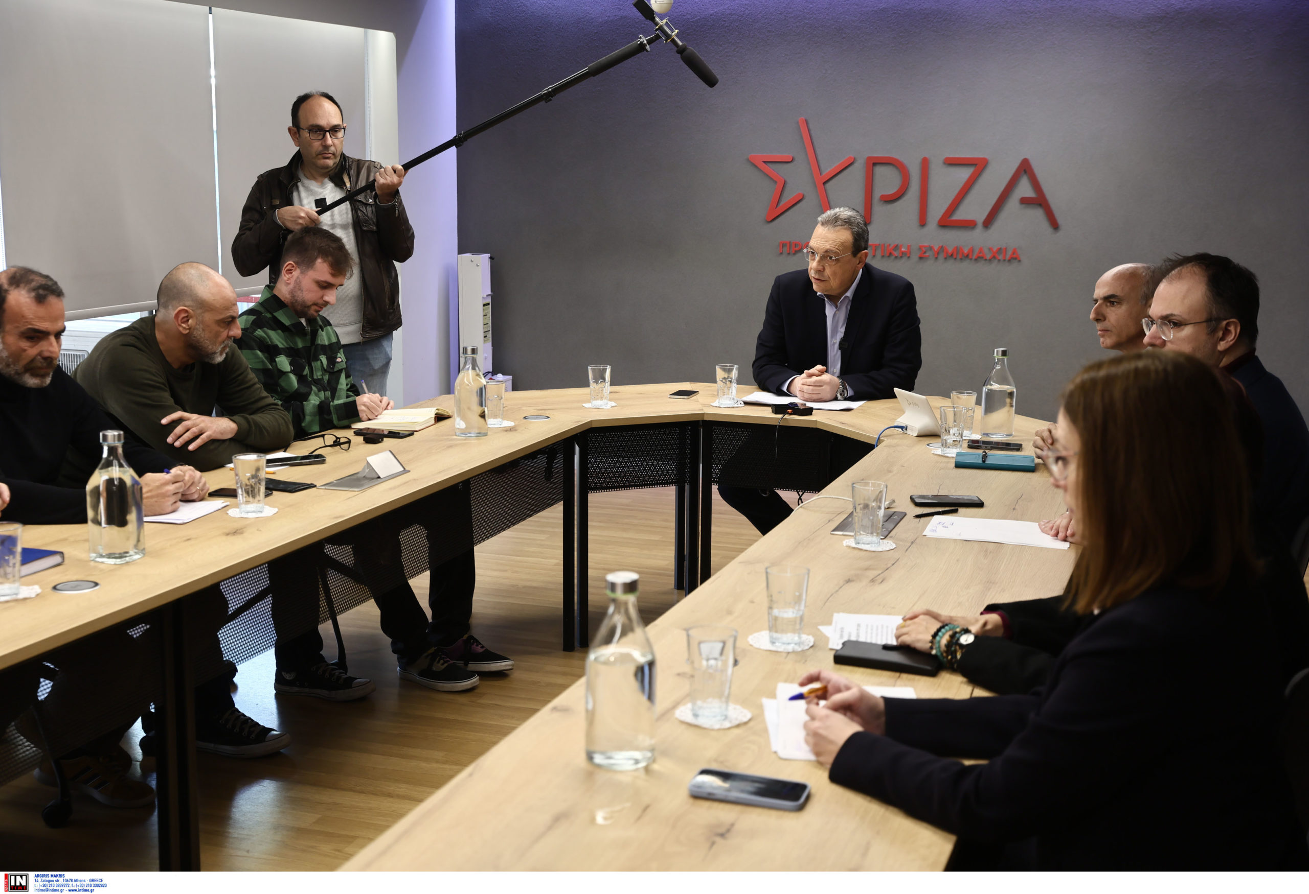 Συνάντηση Φάμελλου με σωματεία εργαζομένων της Hellenic Train: