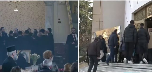 Συνεχίζεται το λαϊκό προσκύνημα στο σκήνωμα του Αναστάσιου στα Τίρανα