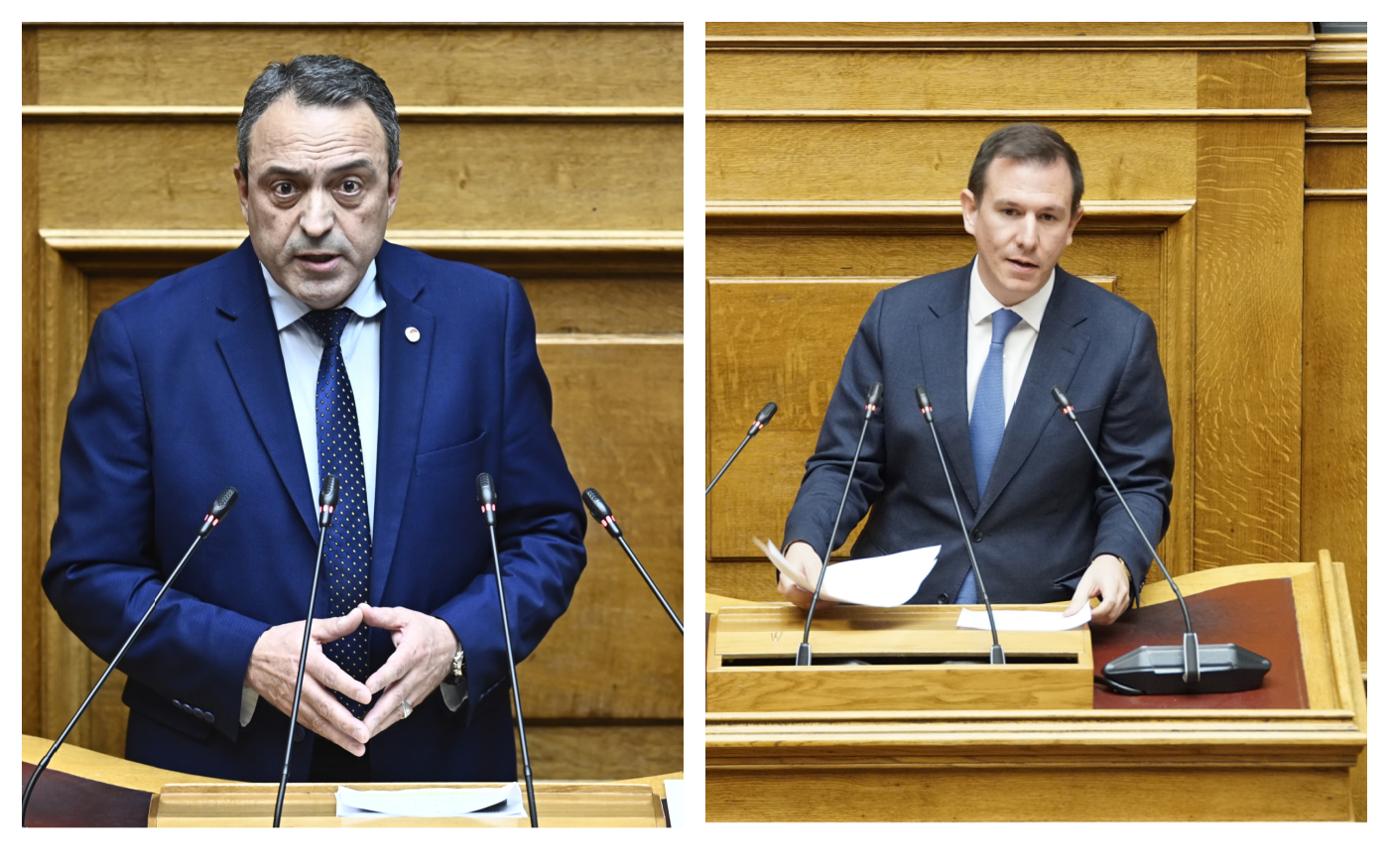 Βουλή: Μήνυση Στίγκα κατά Δουδωνή για συκοφαντική δυσφήμηση κατ’ εξακολούθηση – Η απάντηση του βουλευτή του ΠΑΣΟΚ