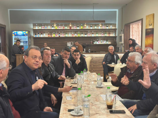 Ο Σωκράτης Φάμελλος στην Θεσσαλία