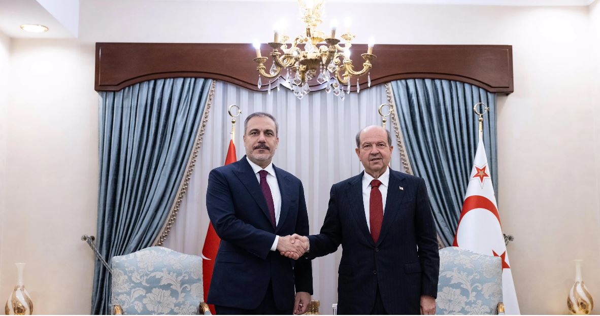 Επίσκεψη Φιντάν στα κατεχόμενα: «Μόνη λύση τα δύο κράτη»