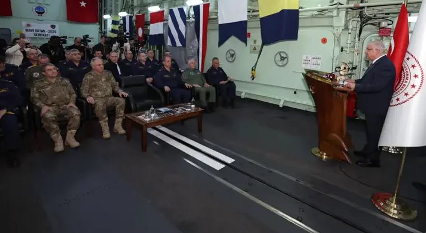 Γκιουλέρ στην άσκηση «Γαλάζια Πατρίδα»: Δεν θα συμβιβαστούμε στα συμφέροντά μας – Η Κύπρος είναι εθνικό μας θέμα