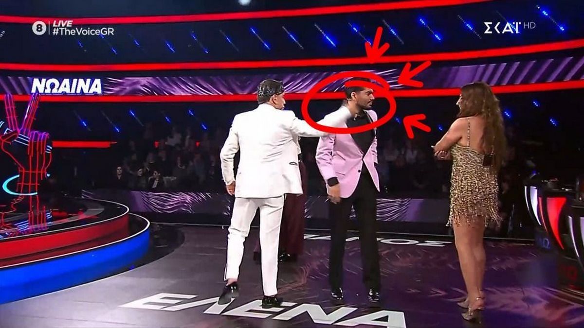 Έπεσαν… φάπες ανάμεσα στον Χρήστο Μάστορα και τον Γιώργο Μαζωνάκη στο «The Voice» – «Στον αέρα είμαστε;»