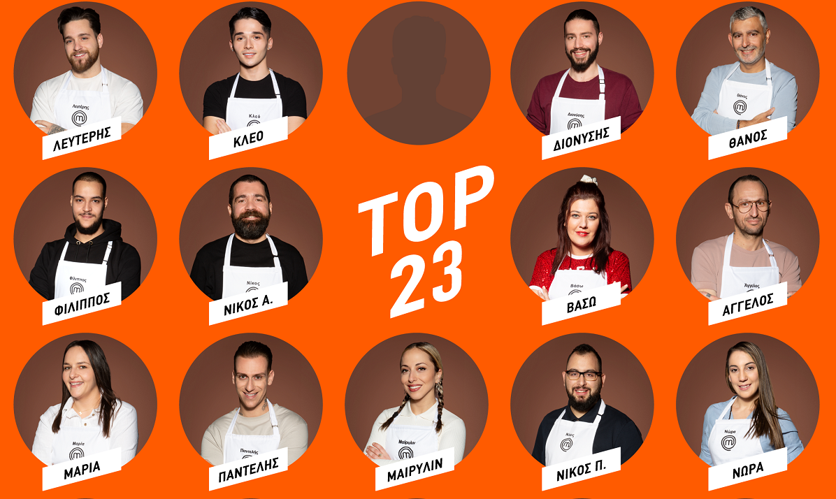 MasterChef 2025: Αυτοί είναι οι 23 παίκτες που μπήκαν στον διαγωνισμό μαγειρικής