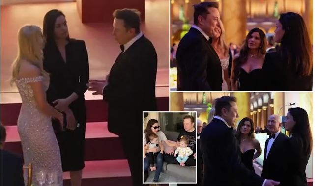 Η μυστηριώδης «φίλη» του Έλον Μασκ συνομιλεί με την Ιβάνκα Τραμπ και τον Τζεφ Μπέζος στο πάρτι για τους δωρητές του Τραμπ – Βίντεο