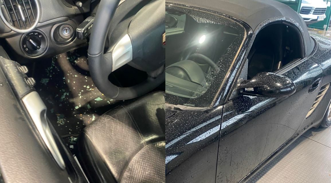 Εξάρχεια: Αρχιτέκτονας δέχθηκε άγρια επίθεση μέρα μεσημέρι από μοτοσικλετιστή – «Μου έριξε 15 μπουνιές και έσπασε το τζάμι του αυτοκινήτου» – ΦΩΤΟ