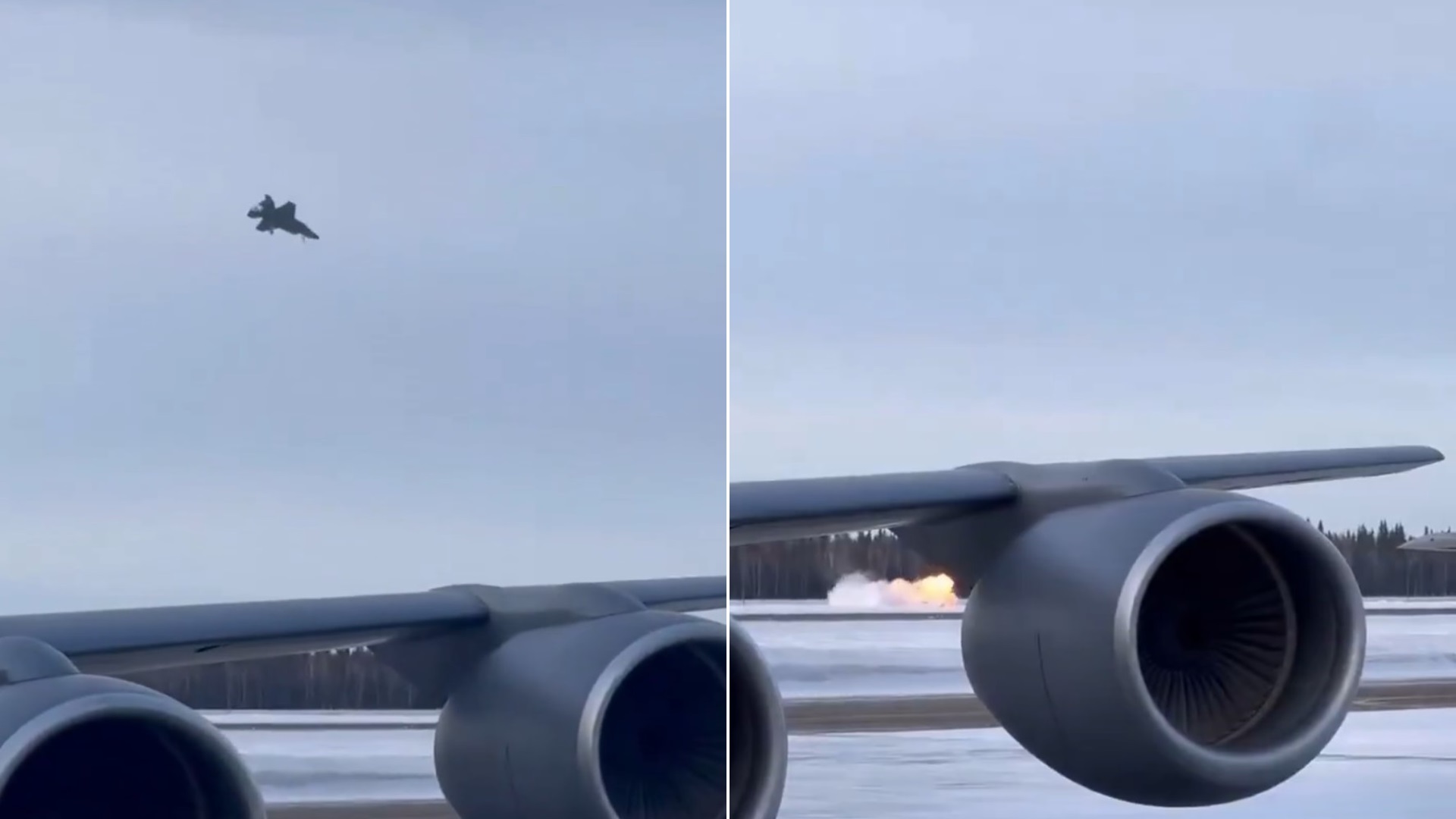 Βίντεο: Συνετρίβη μαχητικό αεροσκάφος F-35 στην Αλάσκα – Σώος ο πιλότος
