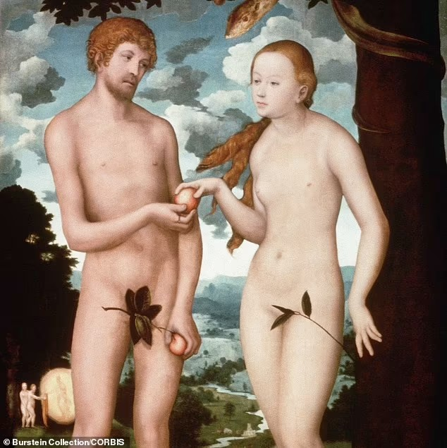 O Αδάμ και η Εύα από τον Lucas Cranach the Elder 1528