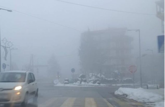 Πυκνή ομίχλη στην Φλώρινα