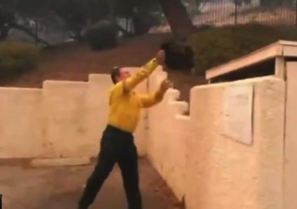 φωτιά τσάντα