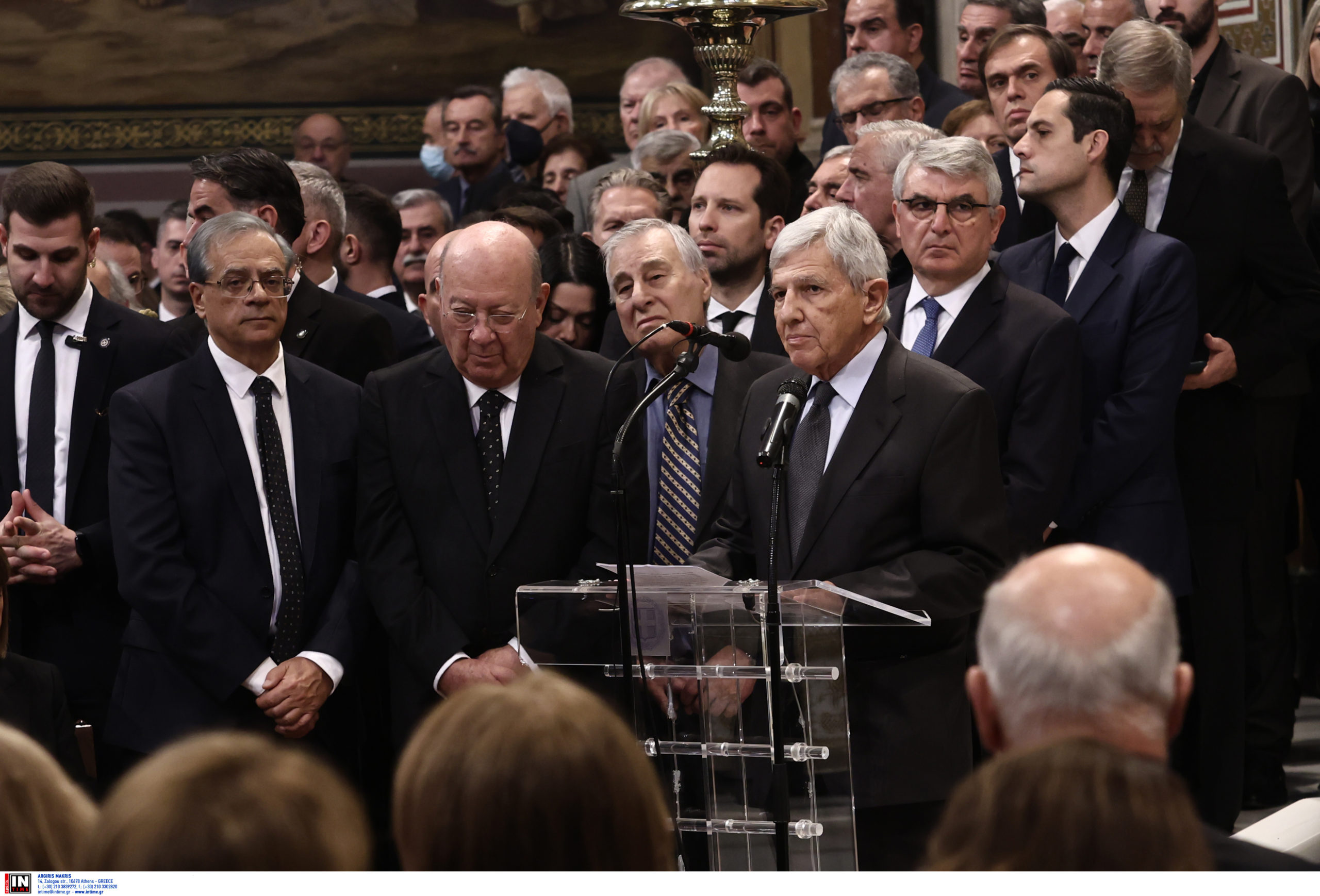 Κηδεία Κώστα Σημίτη: Ο επικήδειος από τον Τάσο Γιαννίτση – «Αφιέρωσε όλη τη ζωή του ώστε η Ελλάδα να ανέβει ψηλότερα»