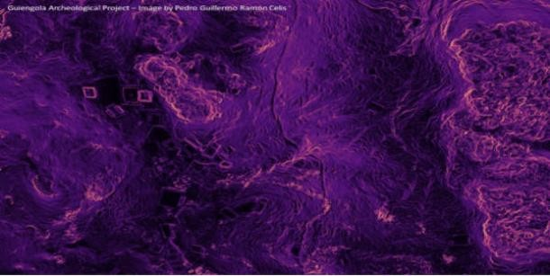 Σάρωση της ανακάλυψης με το Lidar. Φωτογραφία: (Pedro Guillermo Ramón Celis/McGill University)