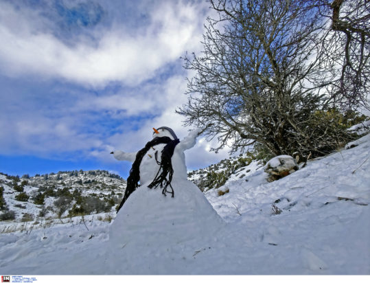 καιρός χιόνια