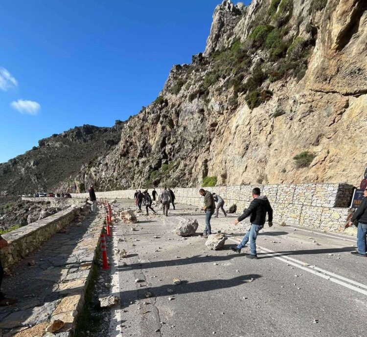 Ρέθυμνο: Νέα κατολίσθηση στο φαράγγι Κουρταλιώτη – Έρευνα για τα αίτια