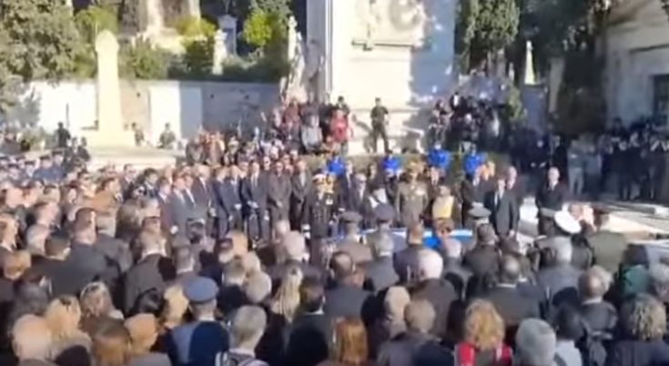 κηδεία Σημίτη- Α' Νεκροταφείο