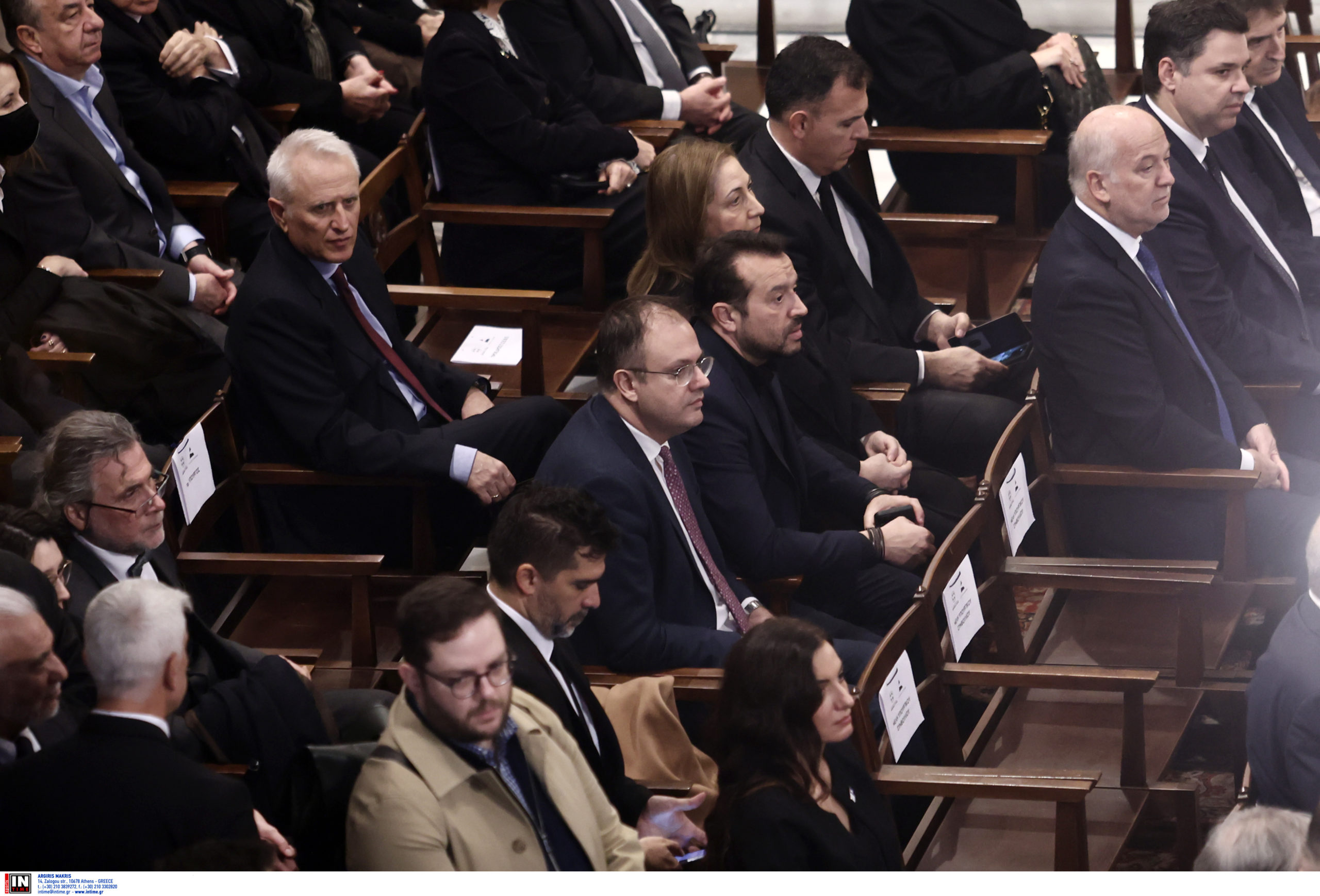 κηδεία Σημίτη ΣΥΡΙΖΑ