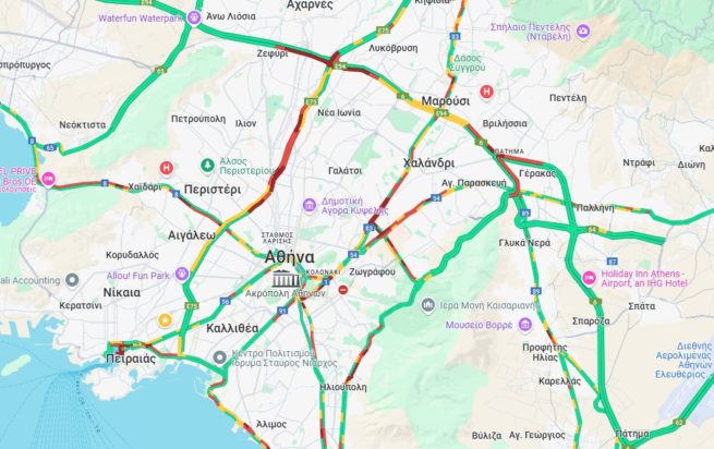 Ο χάρτης της κίνησης